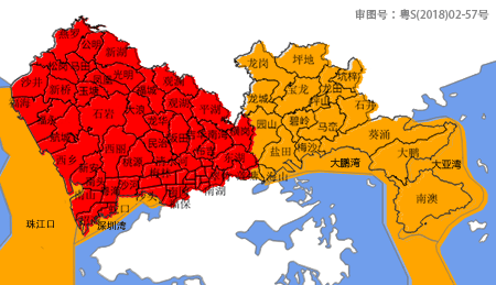 预警升级！深圳发布分区暴雨红色预警、全市暴雨橙色预警